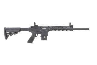 Smith & Wesson Performance Center M&P 15-22 Sport .22LR Rifle has a Hogue grip